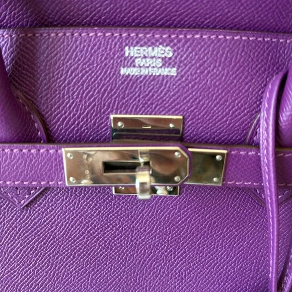 Hermès Birkin 35 handbag in Anemone Epsom! - Picture 4 of 17